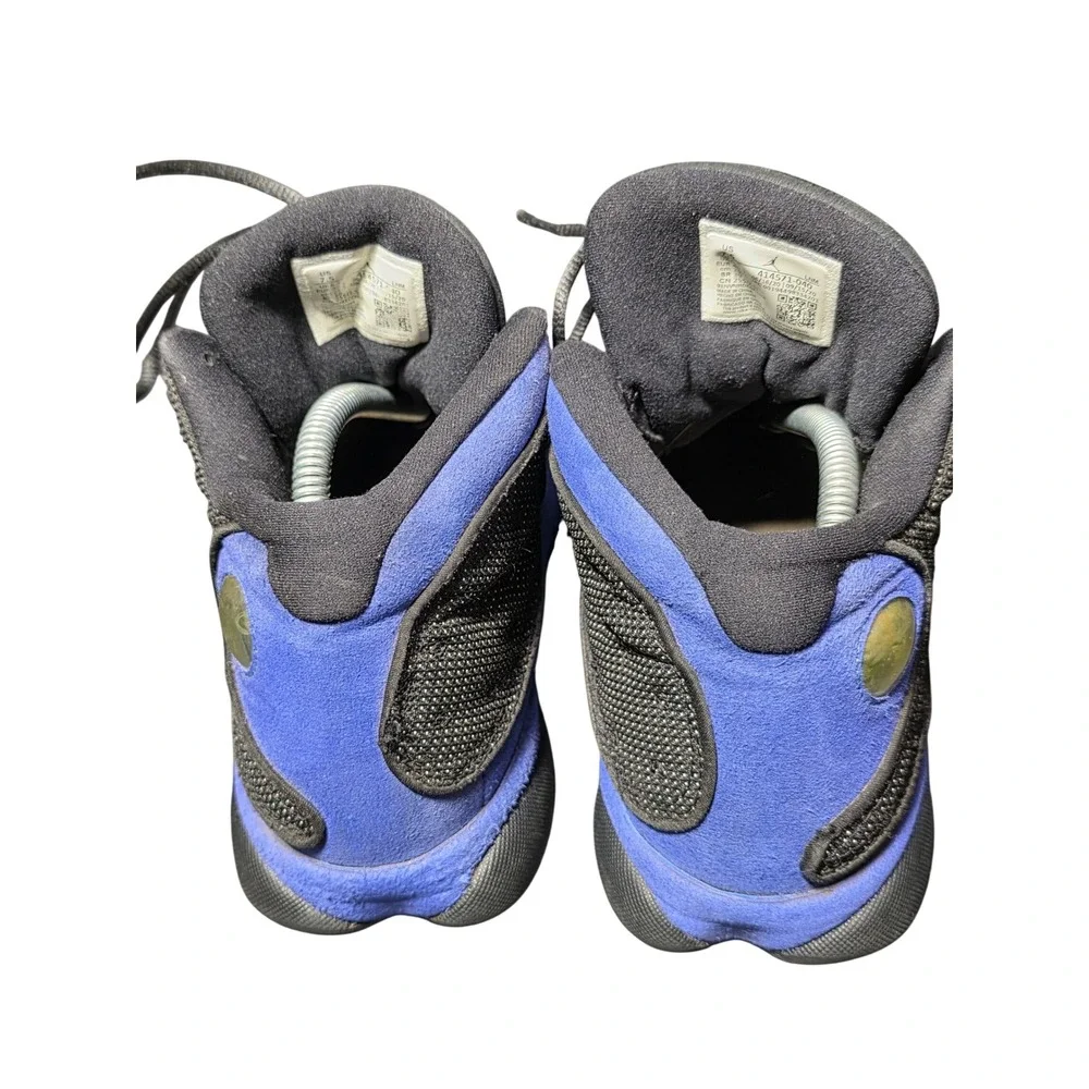 Nike Air Jordan 13 Retro Hyper Royal Black Blue Sneakers 414571-040 Mens 7.5